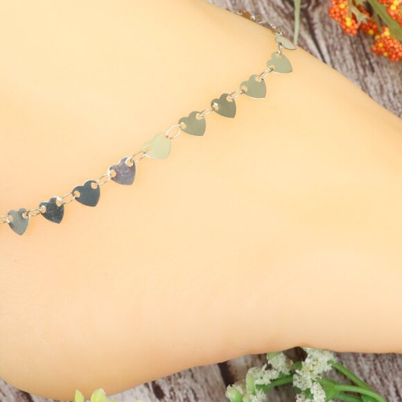 "Dainty Anklet for Women – Elegant Everyday Jewelry & Perfect Gift | MLCRC1787 - Picture 3 of 10